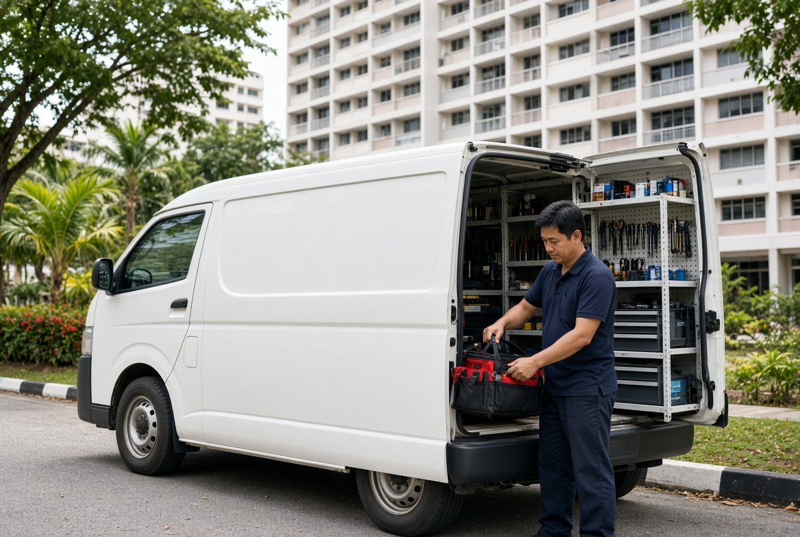 SmartFix service van